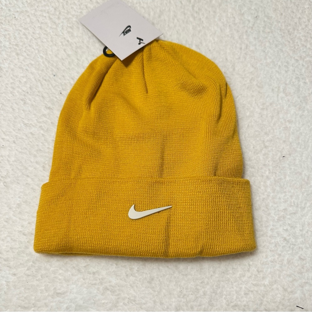Yellow Youth Nike Beanie Hat